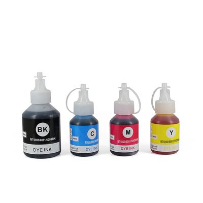70ML BT6001BK BT6000 BT5000 Water Based dye Ink For Brother DCP-T300