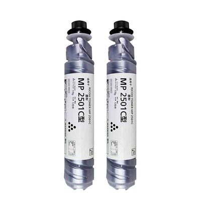 Sample order available for testing Ricoh MP2501C black toner cartridge for MP2014 MP2001 MP2501 Copier