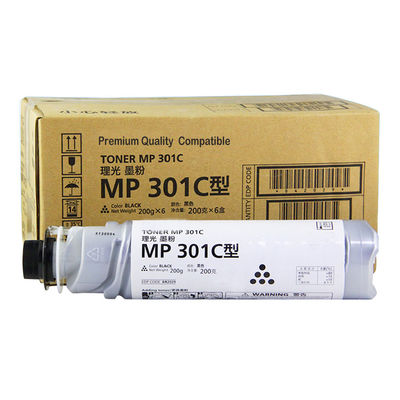 Ricoh Toner Cartridge Compatible Model MP301 Black Color 8K Page Yield ISO SGS Certified Suitable for Ricoh Aficio MP301 Printer