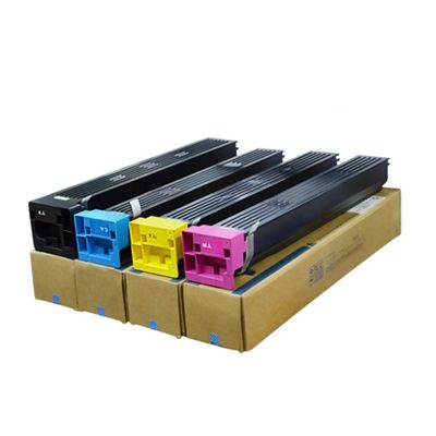 Konica Minolta Toner Cartridges Full Compatible for Bizhub C654 C754 Models with 27000 Pages Black and 25000 Pages Color