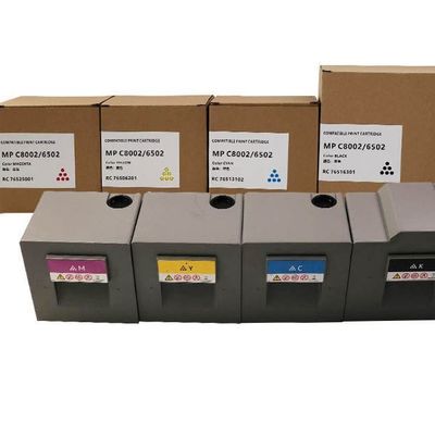 ISO Certified Ricoh Toner Cartridge for Ricoh MPC8002/6502 with 29000 Page Yield and 0.7% Defective Rate
